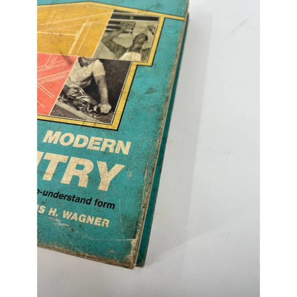 Modern Carpentry Book by Willis H. Wagner 1973 Vintage Hard Cover Education - Picture 11 of 12